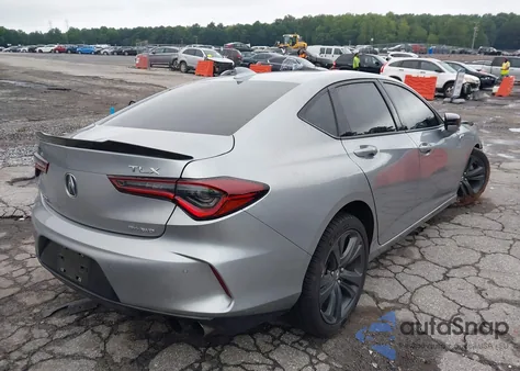 2021 Acura Tlx A-Spec Package из США, поврежденный, VIN 19UUB6F59MA009959